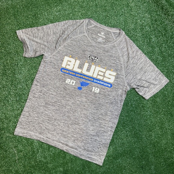 Fanatics Other - St. Louis Blues | Men's Medium 2019 Stanley‎ Cup Champions Dry Fit Shirt
